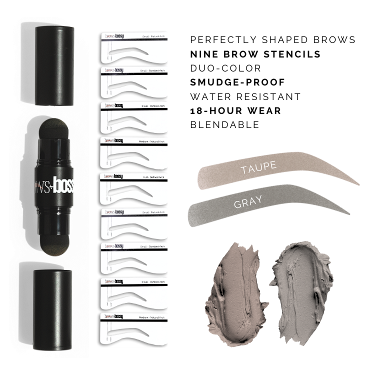 Stamp & Stencil Brow Set